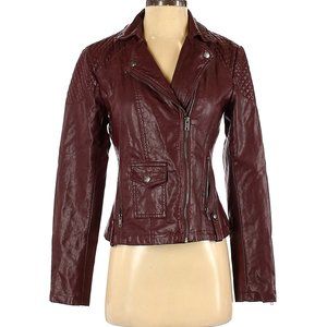 Tommy Hilfiger Faux Leather Jacket - XS